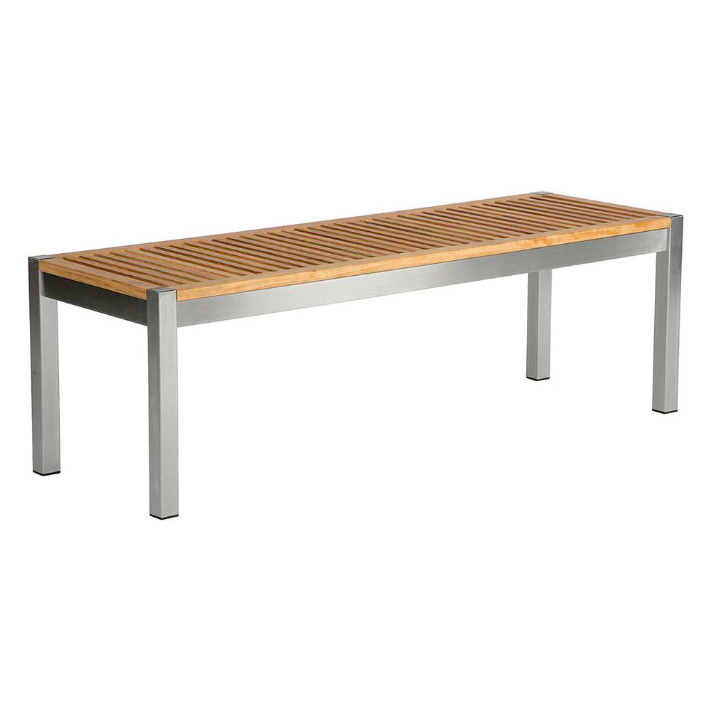 Barlow Tyrie Equinox 53" Teak Backless Bench