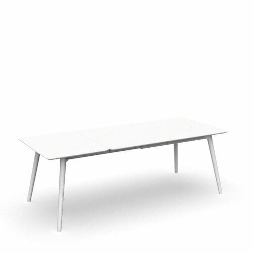 Talenti Moon Alu 63" - 85" Aluminum Extending Rectangular Dining Table