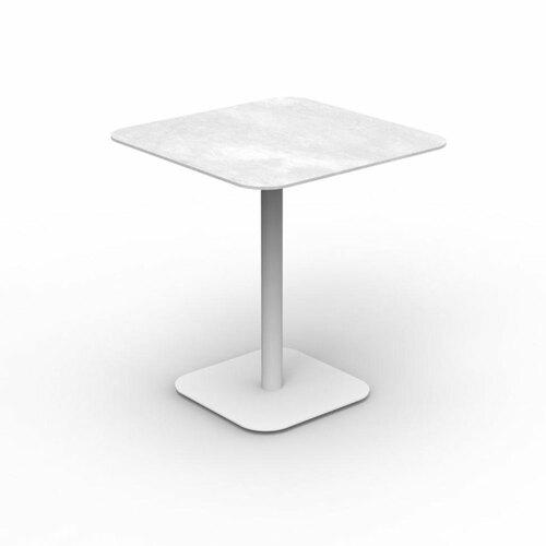 Talenti Moon Alu 31" Aluminum Square Dining Table