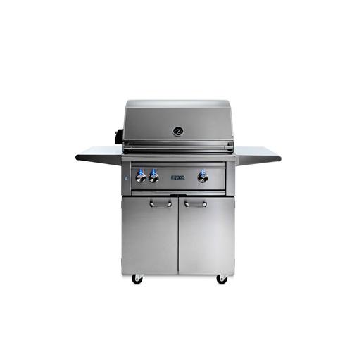 Lynx Grills Professional 30" Freestanding Gas Grill with Rotisserie on Cart