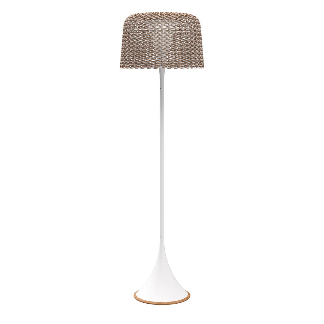 Gloster Ambient Mesh Tall Solar LED Floor Lamp