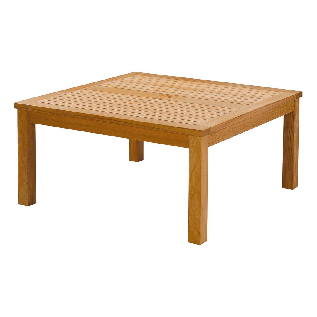 Barlow Tyrie Haven 39" Teak Square Conversation Table