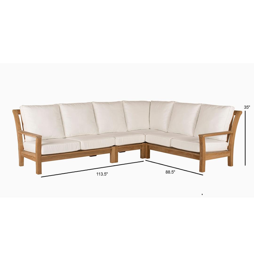 Kingsley Bate Chelsea Sectional - Dims Kingsley Bate Chelsea Sectional - Dims