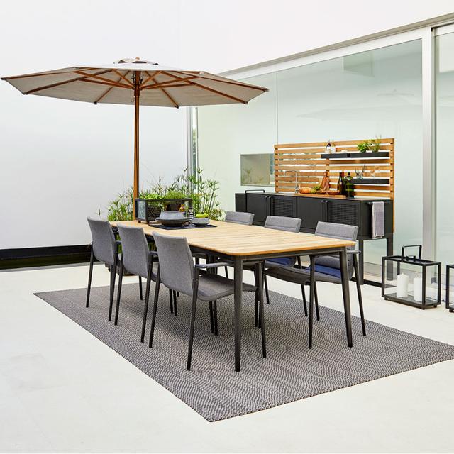 Cane-line Core 63&quot; Rectangular Dining Table