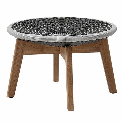 Cane-line Peacock Woven Footstool/Table