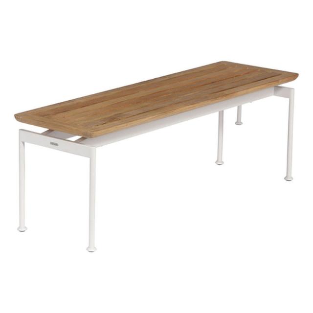 Barlow Tyrie Layout 50&quot; Backless Teak Bench