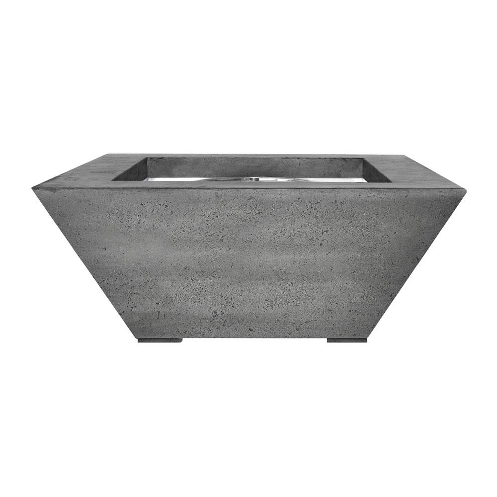 Prism Hardscapes Lombard Square 40" Concrete Gas Fire Table