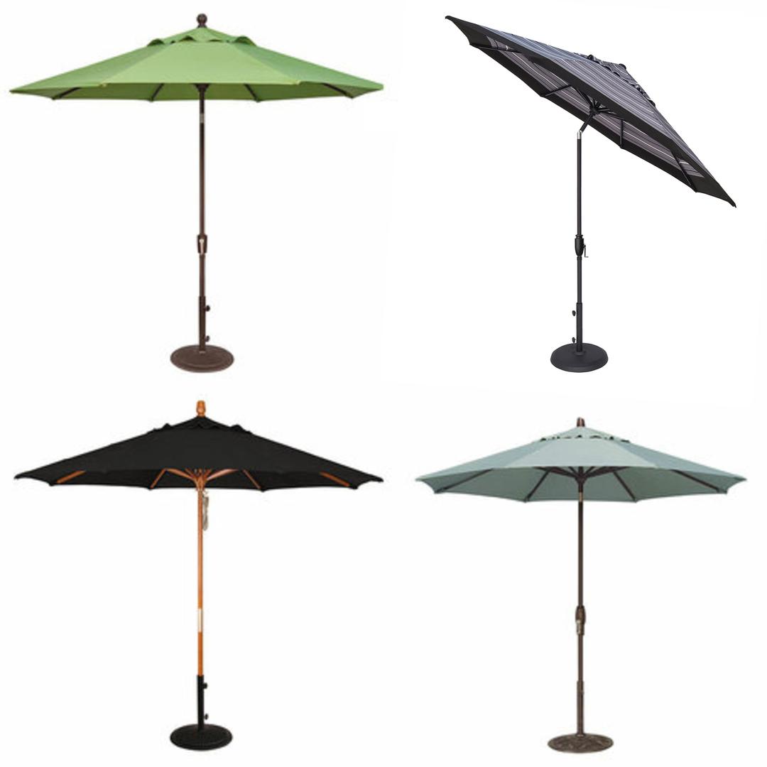 Treasure Garden 9' Octagonal Market Patio Umbrellas - Quick Ship
