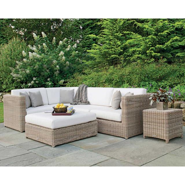Kingsley Bate Sag Harbor Right Arm Facing Outdoor Sectional Unit