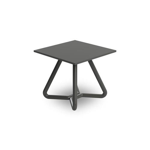 Kannoa Sardinia 20" Aluminum Square Side Table