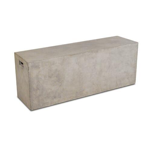 Kannoa Urban 47" Backless Cement Bench