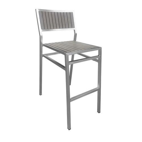 Kannoa Sicilia Aluminum Bar Side Chair