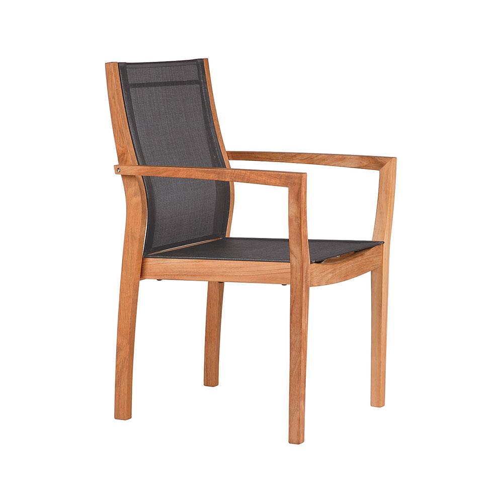 Barlow Tyrie Horizon Stacking Sling Dining Armchair