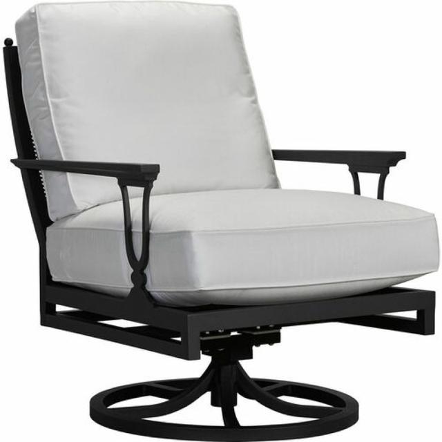 Lane Venture Winterthur Estate Aluminum Swivel Rocker Lounge Chair