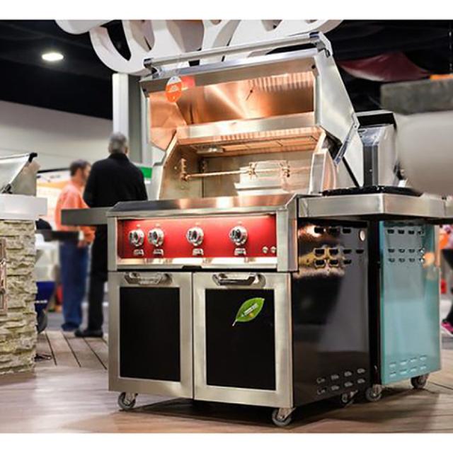 Hestan 36&quot; Gas Grill with Rotisserie on Tower Cart