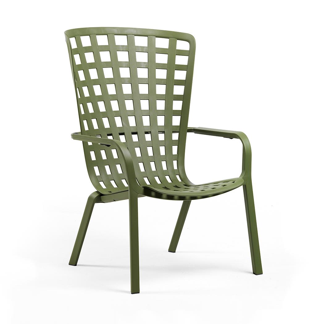 Nardi Folio Convertible Resin Lounge Chair