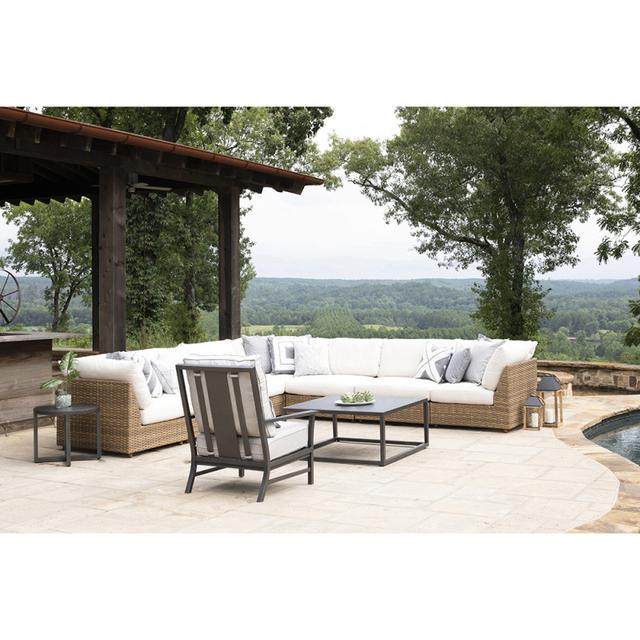 Lane Venture Campbell Armless Outdoor Sectional Unit