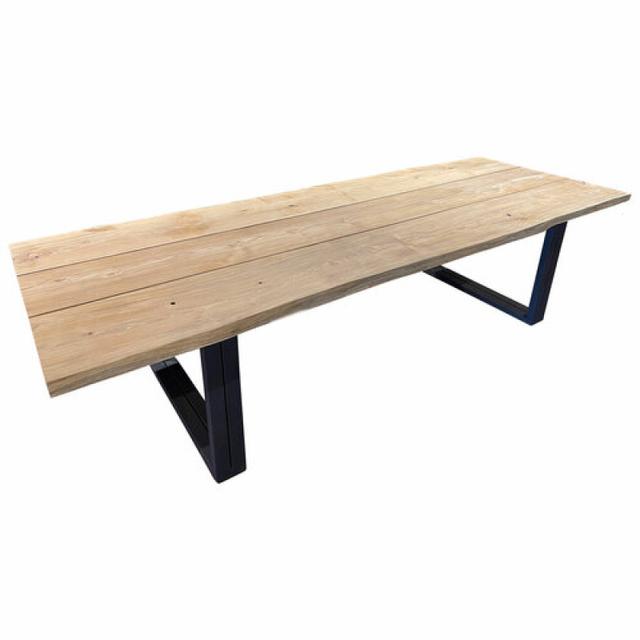 POVL Outdoor Planke Dining Table 118&quot;