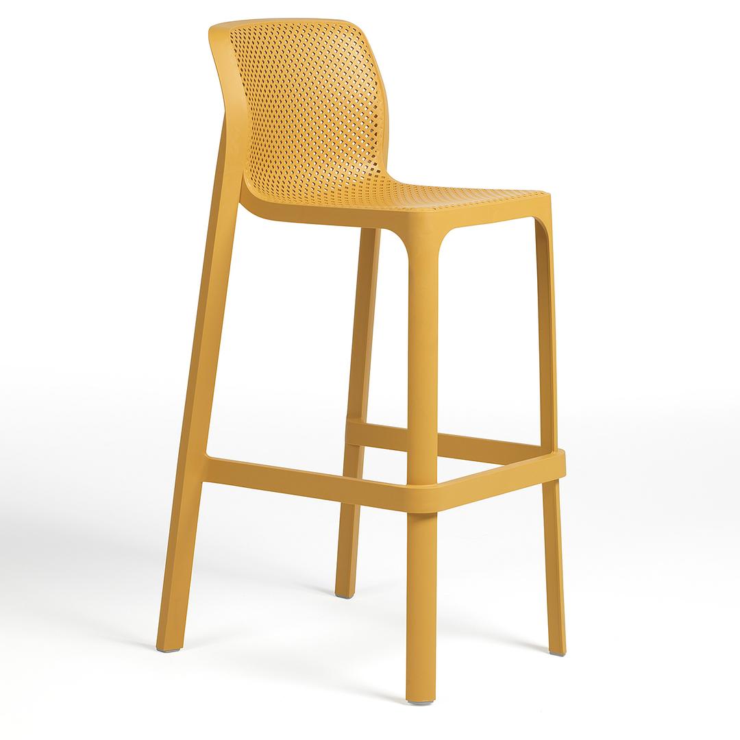 Nardi Net Stacking Resin Bar Side Chair