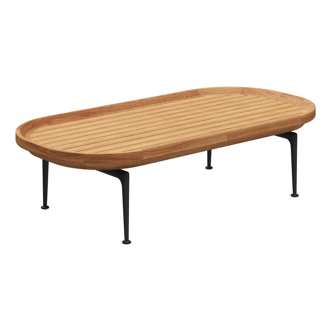 Gloster Mistral 47" Teak Oval Coffee Table