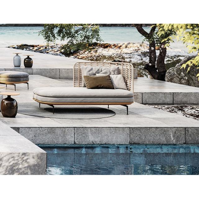 Gloster Mistral Left/Right Chaise Outdoor Sectional Unit