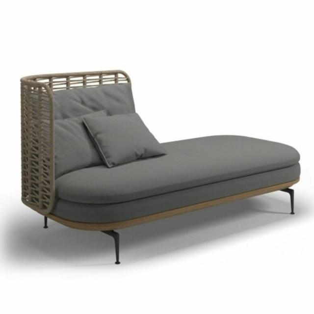 Gloster Mistral Left/Right Chaise Outdoor Sectional Unit