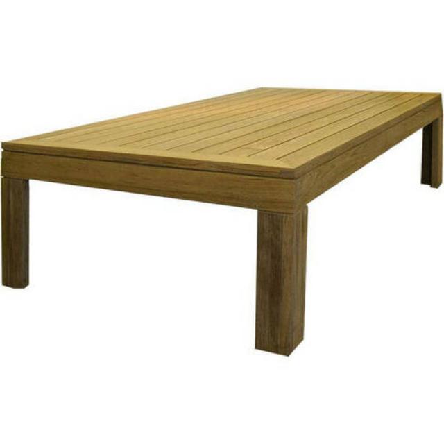 Barlow Tyrie Linear 59&quot; Rectangle Low Coffee Table