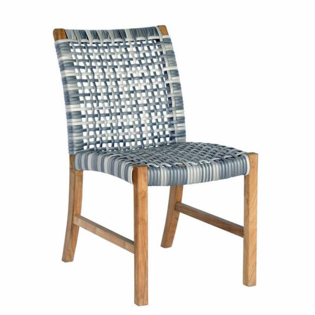 Kingsley Bate Catherine Teak/Woven Dining Side Chair