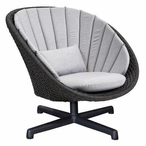 Cane-line Peacock Soft Rope Swivel Lounge Chair