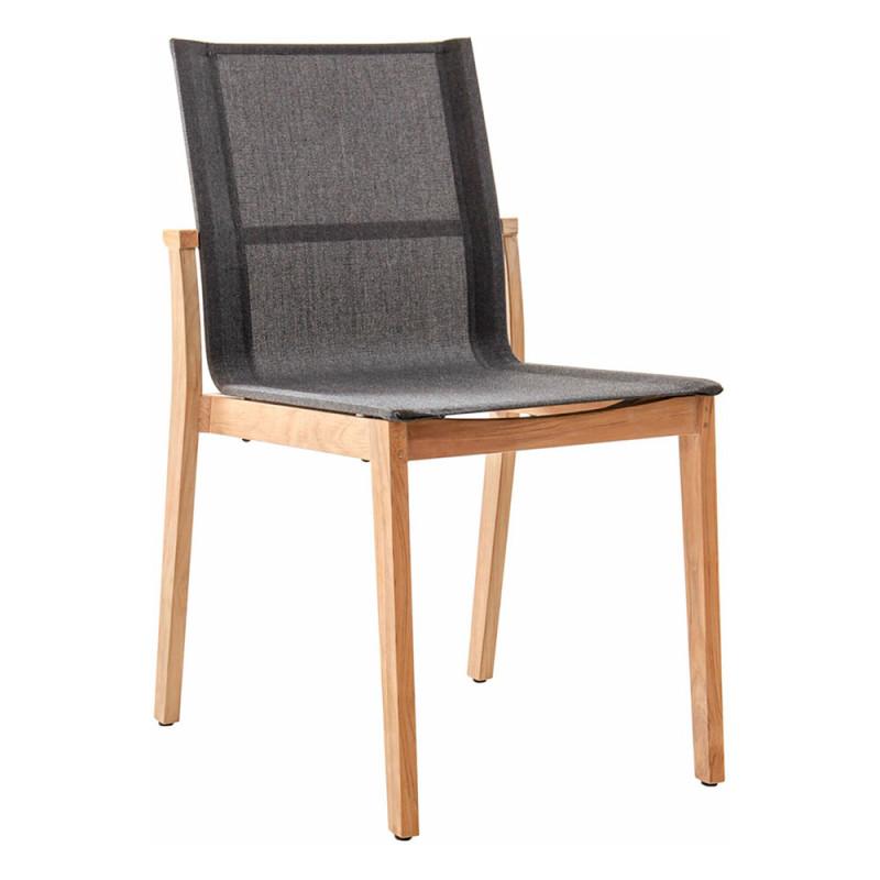 POVL Outdoor Menlo Stacking Sling Dining Side Chair