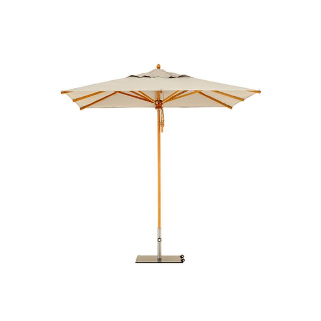 Woodline Shade Solutions Safari 10' Square Patio Umbrella