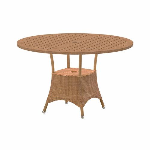 Cane-line Lansing 47" Woven Round Dining Table