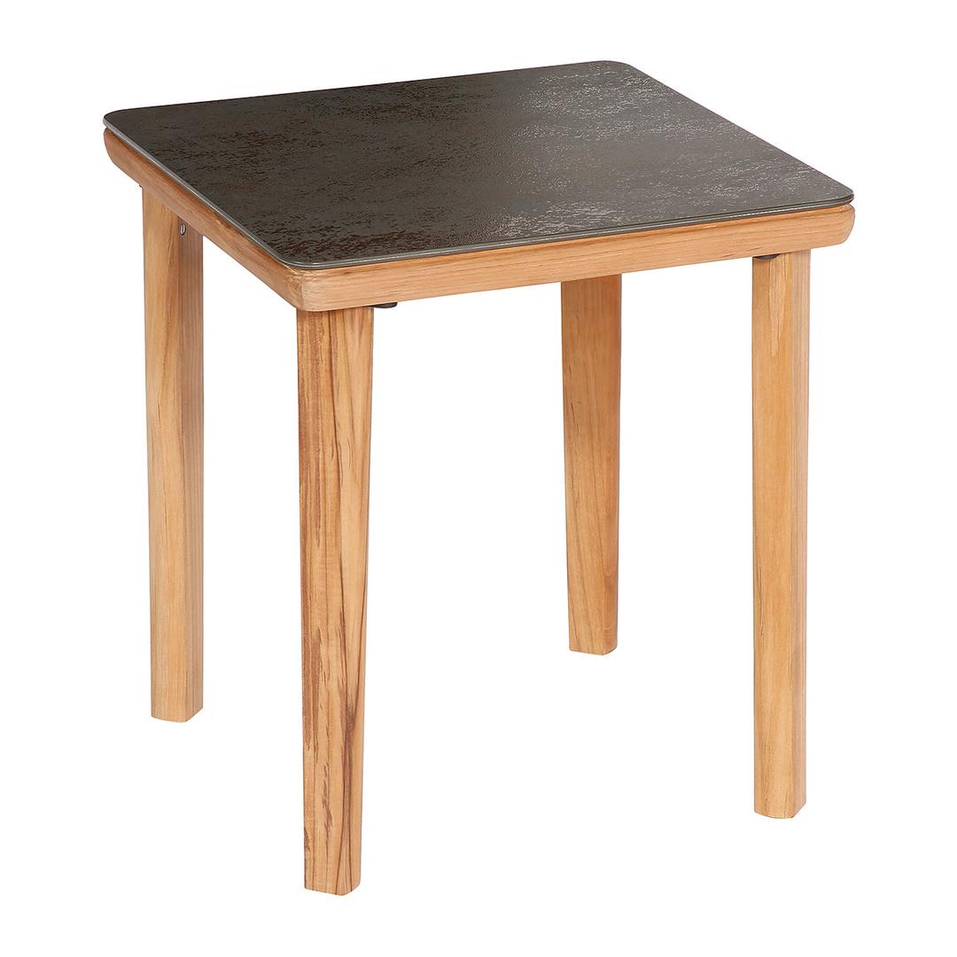 Barlow Tyrie Monterey 20" Teak Square Side Table