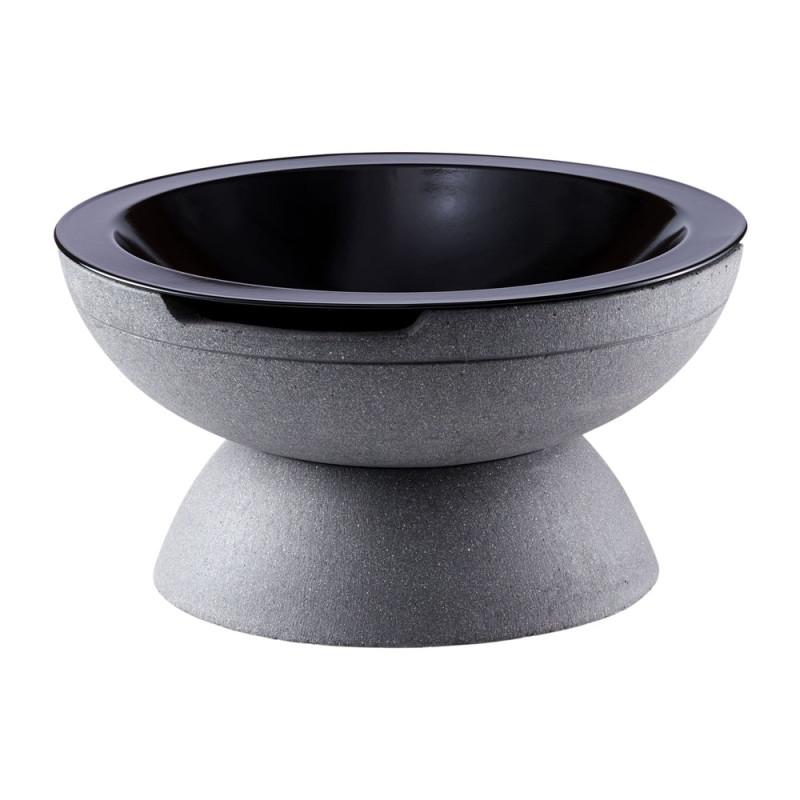 Prism Hardscapes Falo Round 21" Concrete Wood Burning Fire Table