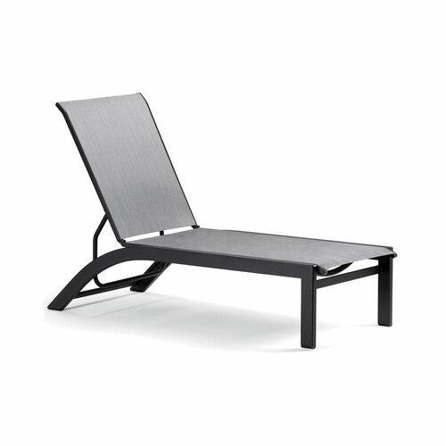 Telescope Casual Kendall Lay-Flat Stacking Sling Chaise Lounge