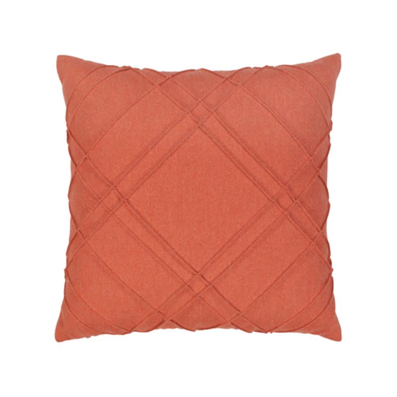 Elaine Smith 20" x 20" Delineation Papaya Sunbrella Outdoor Pillow