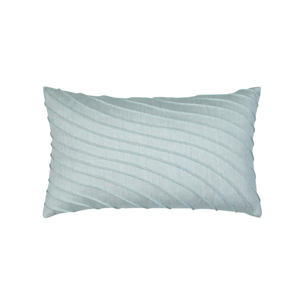 Elaine Smith 20" x 12" Tidal Glacier Lumbar Sunbrella Outdoor Pillow