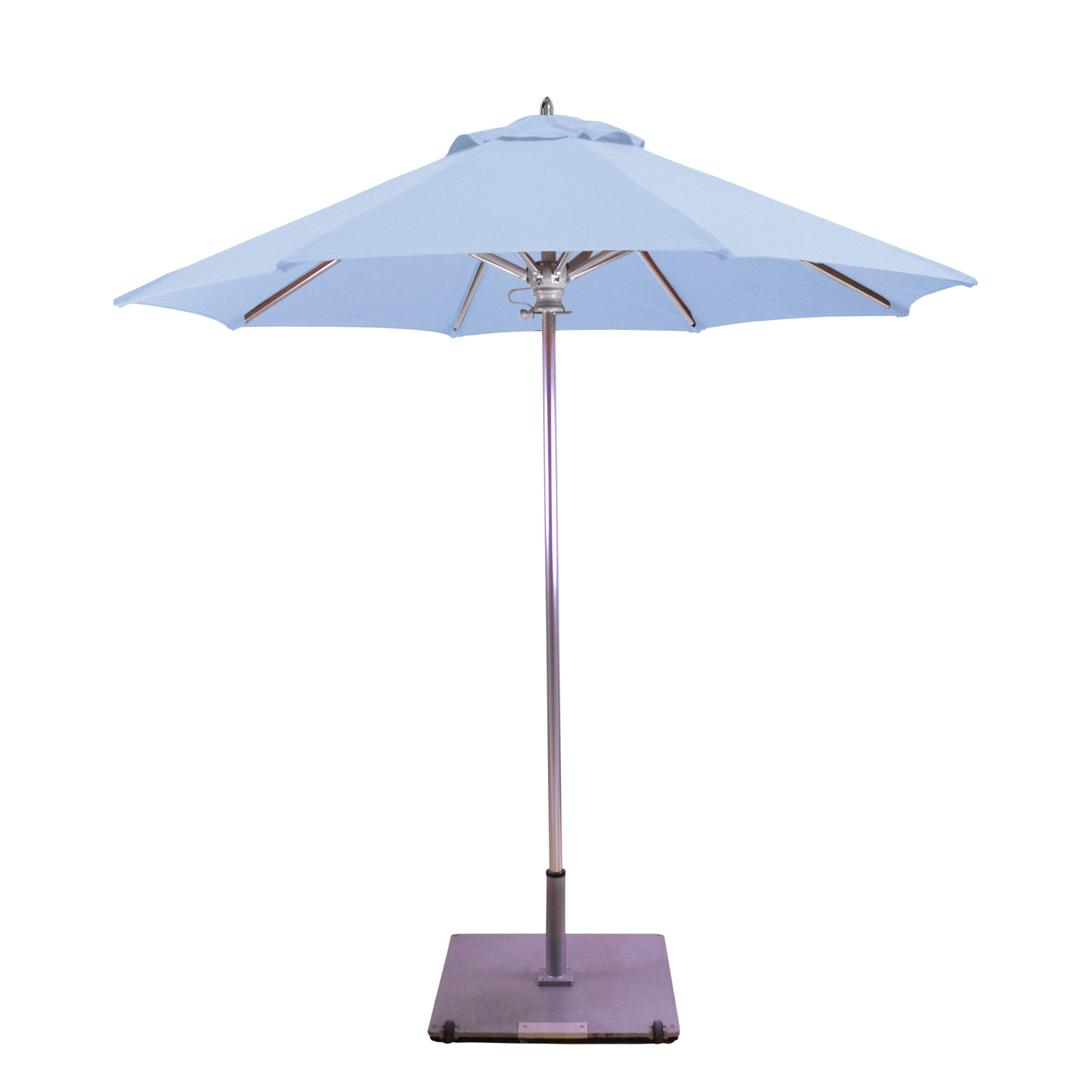 Galtech 7.5' Round Aluminum Commercial Market Patio Umbrella