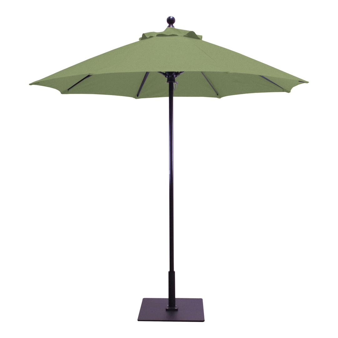 Galtech Deluxe 7.5' Round Aluminum Commercial Market Patio Umbrella