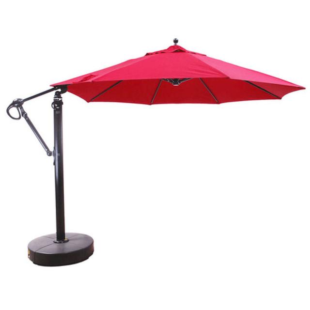 Galtech 11' Round Aluminum Cantilever Umbrella