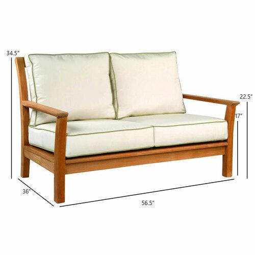 Kingsley Bate Chelsea Settee - Dimension Kingsley Bate Chelsea Settee - Dimension