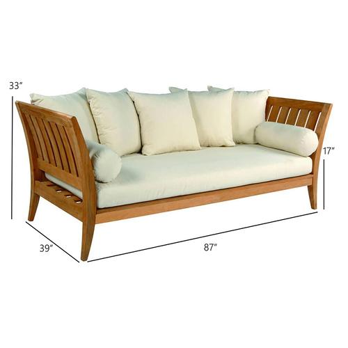 Kingsley Bate Ipanema 3-Piece Deep Seating Set - Dimensions Kingsley Bate Ipanema 3-Piece Deep Seating Set - Dimensions