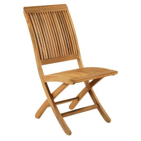 Kingsley Bate Monterey Folding Teak Dining Side Chair