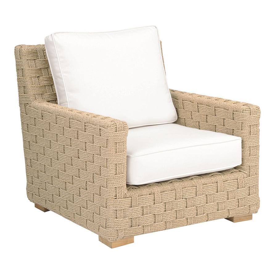 Kingsley Bate St. Barts Woven Lounge Chair