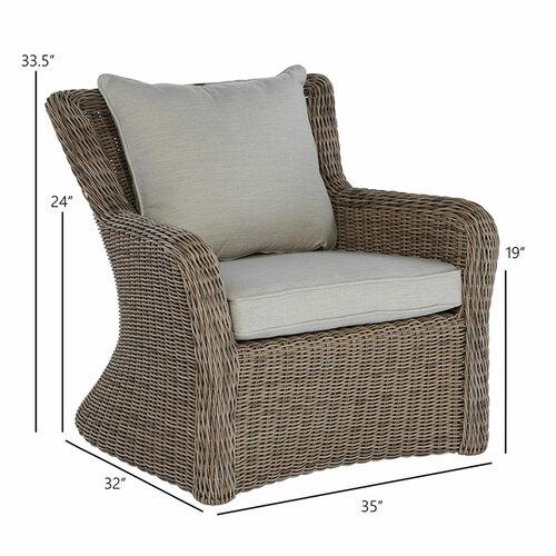 Kingsley Bate Sag Harbor Lounge Chair - Dimension Kingsley Bate Sag Harbor Lounge Chair - Dimension