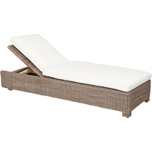 Kingsley Bate Sag Harbor Woven Chaise Lounge with Wheels