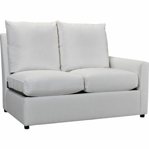 Lane Venture Charlotte Upholstered RF One Arm Love Seat Outdoor Sectional Unit