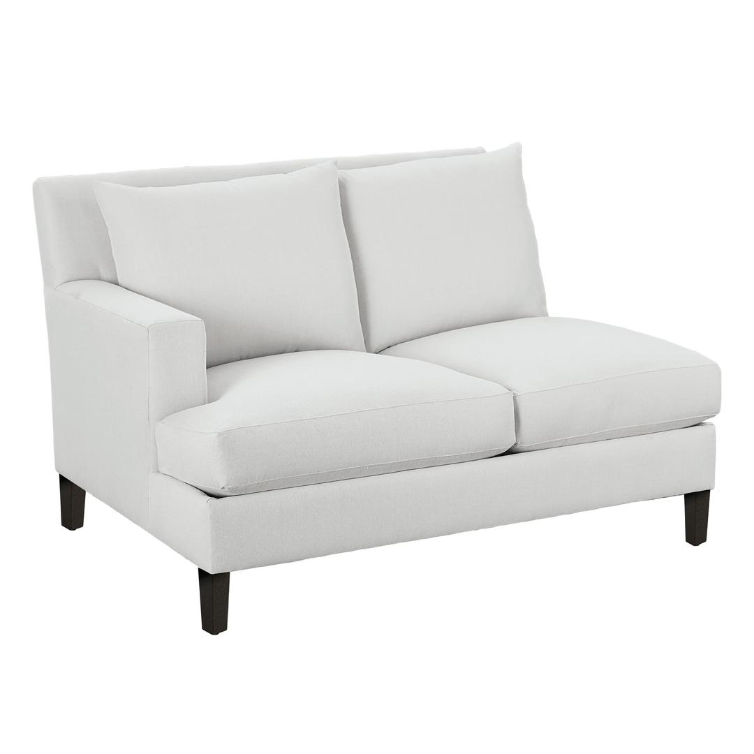 Lane Venture Jefferson Upholstered LF One Arm Love Seat Outdoor Sectional Unit