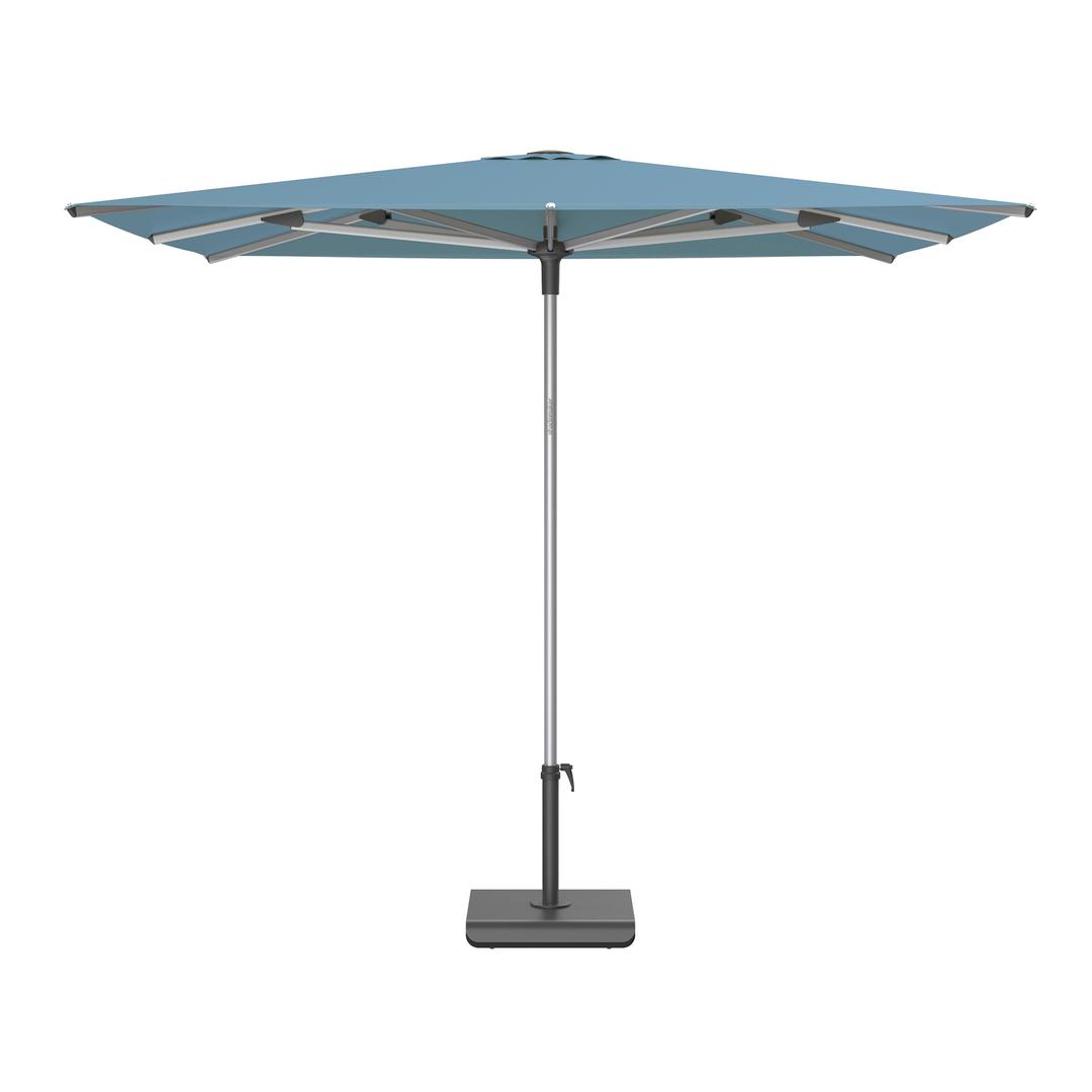 Shademaker Libra 6'6" Square Aluminum Commercial Market Patio Umbrella