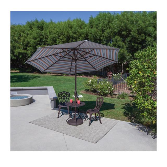 Treasure Garden 7.5' Octagonal Aluminum Glide Tilt Umbrella
